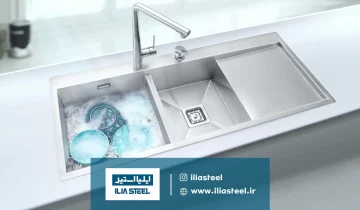 سینک 6030 ایلیااستیل؛ تعریف تازه‌ای از کیفیت و طراحی در آشپزخانه مدرن